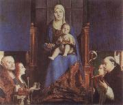 Antonello da Messina San Cassiano Altar oil painting on canvas